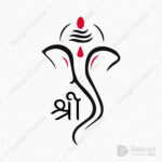 Shree Ganesh Print Ready Tshirt Design